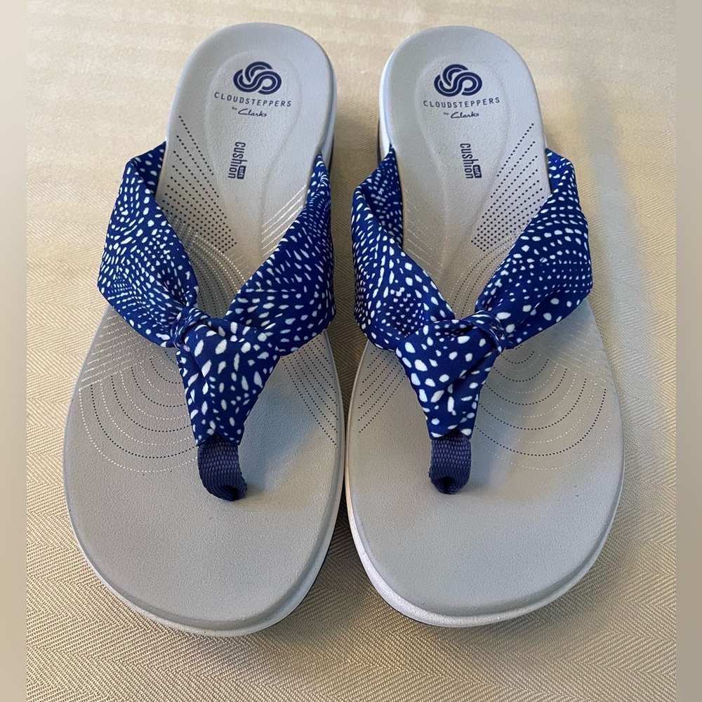 Clarks Cloudsteppers Arla Glison sandals Size 8 in Blue